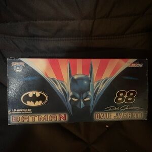Nascar Batman Dale Jarrett Collectible Box - Blue and Red